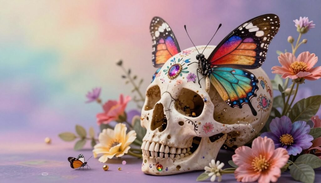 butterfly skull mama butterfly skull mama